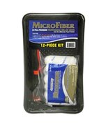 Arroworthy 1808021 Microfiber Paint Brush &amp; Roller Cover Kit - 12 Piece - $39.28 CAD