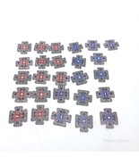 Qty 26 Fantasy Flight Star Wars X-Wing Miniatures Red Blue Target Tokens... - £2.98 GBP