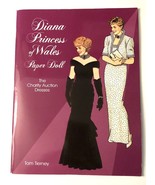 Diana Princess of Wales Paper Dolls The Charity Auction Dresses by Tom T... - £14.94 GBP