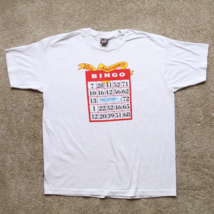 Mass State MA Lottery 20th Anniversary Bingo Vintage T Shirt Size XL Y2K... - £19.18 GBP