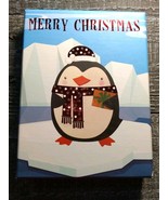 Trimmerry Gift Card Boxes Merry Christmas Penguin New - £10.87 GBP
