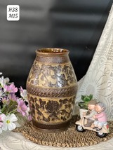 Pottery flower vase ceramic vase handmade in Vietnam H 38cms - £146.26 GBP