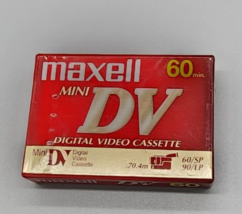 Maxwell Mini DV Digital Video Cassette 60 Min SP 90 Min LP DVM60SE - £1.78 GBP