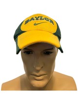 Nike Team Baylor Yellow & Green Stretch-fit ball cap - $16.40