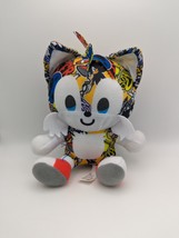 Sonic The Hedgehog TAILS Sticker Bomb Plush Toy Factory Go Sega - £13.93 GBP