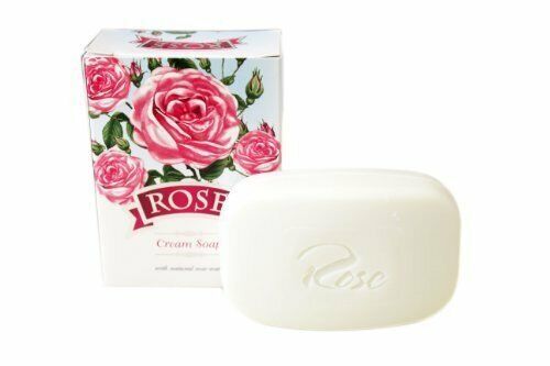 CREAM SOAP “ROSE ORIGINAL”100% Pure Natural Rose Water&amp; Bulgarian Rose O... - $4.60