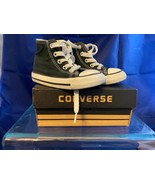 Converse All Star Toddler / Infant Size 5 US Black W/White Laces Pre-Owned - €17,05 EUR