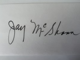 Jay McShann original signature  - £39.87 GBP