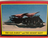 Vintage Star Wars Return of the Jedi trading card #38 Sail Barge &amp; Deser... - $1.97
