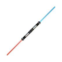 Lucasfilm-Licensed Double Multicolor Saber with Star Wars Sounds, Motion - $819.62 MXN
