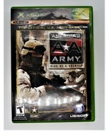 America&#39;s Army Rise of A Soldier Microsoft XBOX Official U.S. Army Game ... - $13.87 CAD