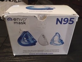 NEW! Envo Mask Respirator N95 Gel Seal With Storage Case, Headgear and F... - $38.51