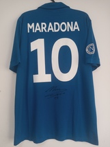 Jersey / Shirt Napoli 1987 / 1988 #10 Maradona - Autographed by Legend - £1,998.38 GBP