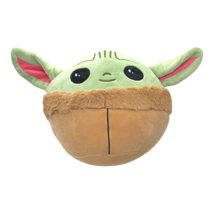 Star Wars Mandalorian Baby Yoda Soft Stuffed Plush Toy Children Pillow 10&quot; NEW - £19.94 GBP