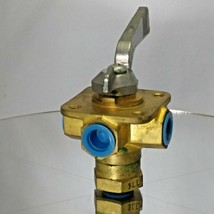 Teledyne 3-Way Selector Valve  Brass 3/8 "  FIP