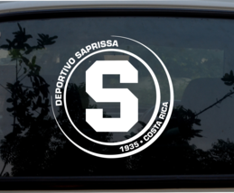 ⚽ Deportivo Saprissa 6&quot; Vinyl Decal Car Truck Window Sticker Futbol Soccer - £4.69 GBP