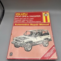 HAYNES #47020 (1641) Auto Repair Manual Isuzu Pick-ups (81-93) &amp; Trooper... - £11.36 GBP