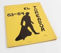 Vintage 1963-64 El Toreador Sequin&#39;s Texas TX Junior High School Yearbook - £16.08 GBP