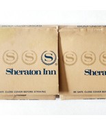 Sheraton Hotel Matches Matchbooks Lot Of 2 Large Size Complete Full Vint... - $27.15 CAD