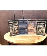 WW2 History VHS 4 lot documentaries / Movies Peal Harbor - Atomic Bomb &amp;... - $21.00