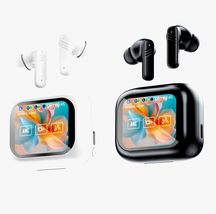 Simply Everyday Products Wireless Earbuds with Touch Screen, Color Display, Equa - $19.99+