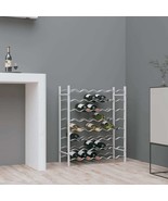  Wine Rack for 48 Bottles White Metal - €165,89 EUR