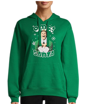 Richard Leeds Int ELF Buddy Elf OMG Santa Juniors Christmas hoodie sweatshirt XL - £23.34 GBP