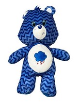 Care Bear Friend Cloud Blue Rain Grumpy 12” Plush Stuffed Toy Doll - £8.10 GBP