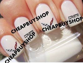 Chevrolet Corvette ZR1 C6 C7 Z06 Salon Quality Nail Art Decals - $9.16