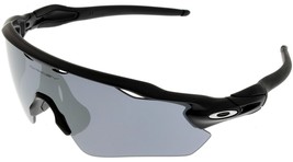 Oakley Sunglasses Radar Ev Path Men Black Iridium Wrap OO9208-920801 - £126.15 GBP