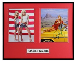 Nicole Richie Signed Framed 16x20 Photo Set The Simple Life w/ Paris Hilton - £99.21 GBP