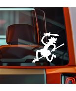 Gum Gum Pirates Nika 5 Gear Sun God Vinyl Decal Sticker 5" White - $126.23 MXN
