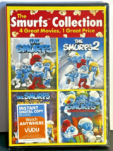 The Smurfs/The Smurfs 2/Smurfy Hollow/Christmas Carol 4 Movie DVD NEW - $5.50