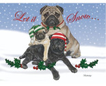 Pipsqueak Productions Holiday Boxed Cards- Pug - $38.44