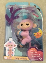 WowWee AUTHENTIC Fingerlings 2Tone Monkey - Gandi(Pink with blue) - $35.54