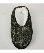 Xhilaration ~ Black &amp; Gold Slipper Socks - Women&#39;s Size Small/Medium ~ G... - $35.08 CAD