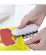 Mini Bag Sealing Machine Portable Heat Sealer Cutter Snack Clip For Food... - £10.26 GBP