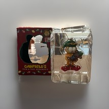 1996 GARFIELD&#39;S TRIM-A-TREE with Teddy Bear Christmas Ornament - $9.89