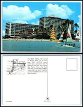 HAWAII Postcard - Honolulu, Waikiki Beach The Reef Hotel G25 - £2.32 GBP