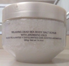 DEEP SEA COSMETICS RELAXING DEAD SEA BODY SALT SCRUB+AROMATIC OILS-14.4 ... - $30.68