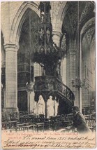 Postcard Liege Belgium St Paul&#39;s Cathedral The Pulpit - $2.96