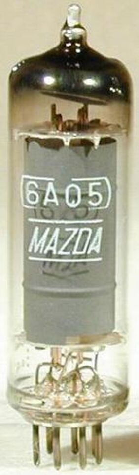 By Tecknoservice Vanne De Radio Ancienne 6AQ5 Marque Différentes NOS et Usés