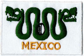 Mexico National Rugby Union Team Badge Iron On Embroidered Patch  - £7.97 GBP