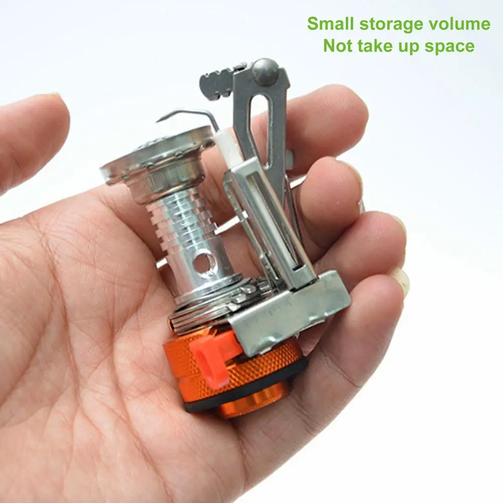 Outdoor Electric Ignition Mini Burner Portable Camping Gas Burners Wild Survival - £10.67 GBP+