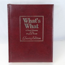 What&#39;s What A Visual Glossary of the Physical World Classics Ed 1981 Dia... - £19.14 GBP