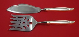 Sentimental by Oneida Sterling Silver Fish Serving Set 2 Piece Custom Made HHWS - $132.76