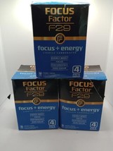 *PICS* Focus Factor F29 Nootropic Focus + Energy Drink –3 Packs of 4 – Lightly - £24.03 GBP