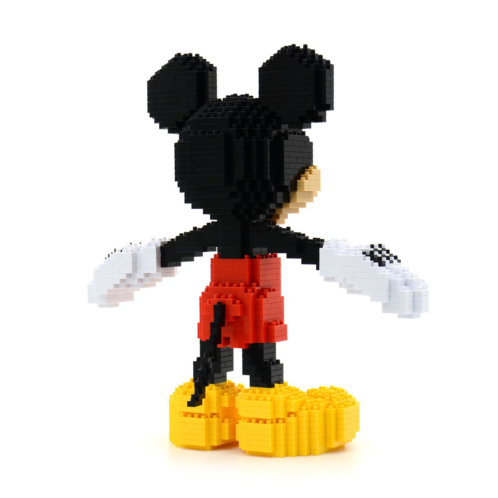 Mickey Mouse (Disney Classic) Brick Sculpture (JEKCA Lego Brick) DIY Kit Item image 2