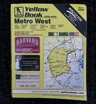 Metro West MA 2008-2009 Yellow Phone Book  - $40.00