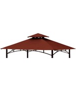 Grill Gazebo Canopy Top Cover 5X8 Double Tiered Bbq Roof – Specifically ... - $46.99